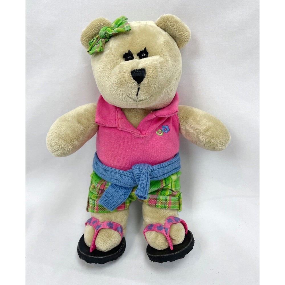 Starbucks Coffee 62nd Edition Bearista Bear Plush Summer Vacation Girl 2007